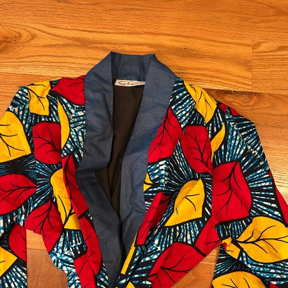 Handmade Tribal Print  Robe - Picture 3 of 8